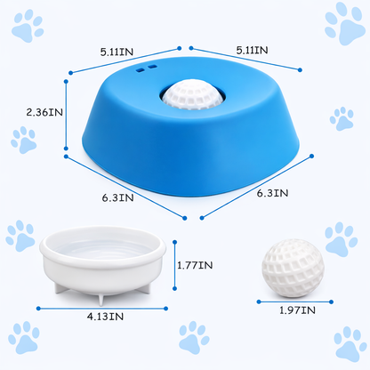 TIRUVA™ Slow Feeder Dog Bowl