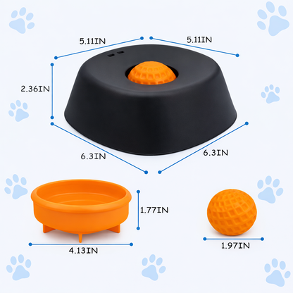 TIRUVA™ Slow Feeder Dog Bowl